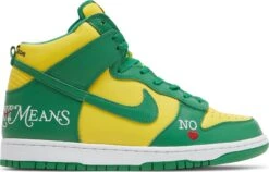 Nike SB Dunk High OG QS "SUPREME BY ANY MEANS/BRAZIL"
