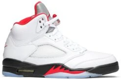 Air Jordan 5 Retro “FIRE RED/SILVER TONGUE” 2020