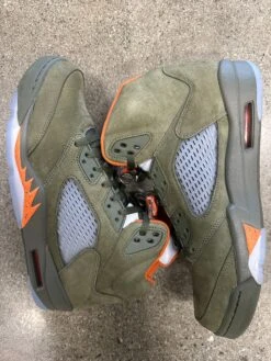 AIR JORDAN 5 OLIVE 2025 - SIZE 12 (WORN)