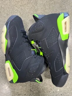 AIR JORDAN 6 ELECTRIC GREEN - SIZE 9.5 (WORN)