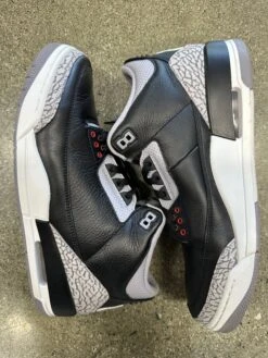 AIR JORDAN 3 BLACK CEMENT 2024 - SIZE 12 (WORN)