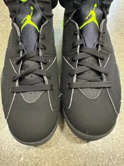 AIR JORDAN 6 ELECTRIC GREEN - SIZE 9.5 (WORN) -SOLE SUPREMACY SHOES 96603A5C 3F5B 4980 879F 769C4EE43E51